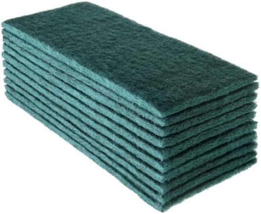 Fibra de Limpeza Profissional Limberclean 26x10cm | Pacote com 10 Unidades | Cores: Branca, Verde e Preta | Alta Durabilidade