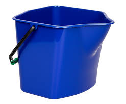 Balde 16L Limber | Balde Plástico Reforçado para Limpeza | Cores Variadas
