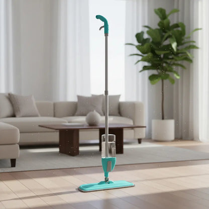 Mop Spray Giratório 365ml Limber | Limpeza Rápida Sem Balde | Acompanha Refil Microfibra 40cm