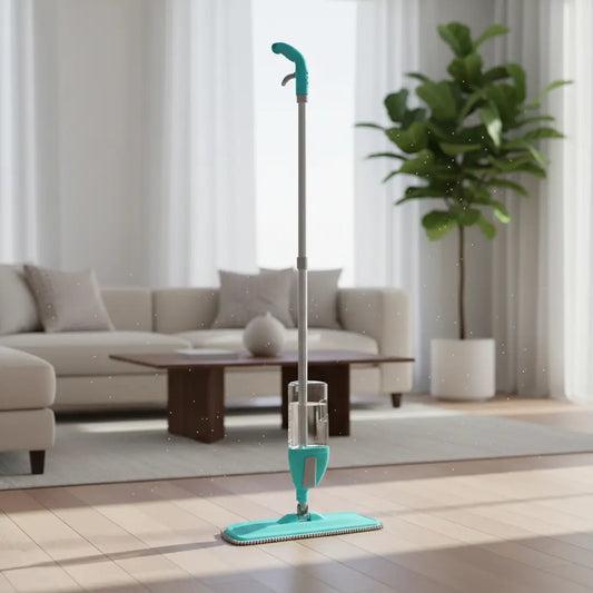 Mop Spray Giratório 365ml Limber | Limpeza Rápida Sem Balde | Acompanha Refil Microfibra 40cm